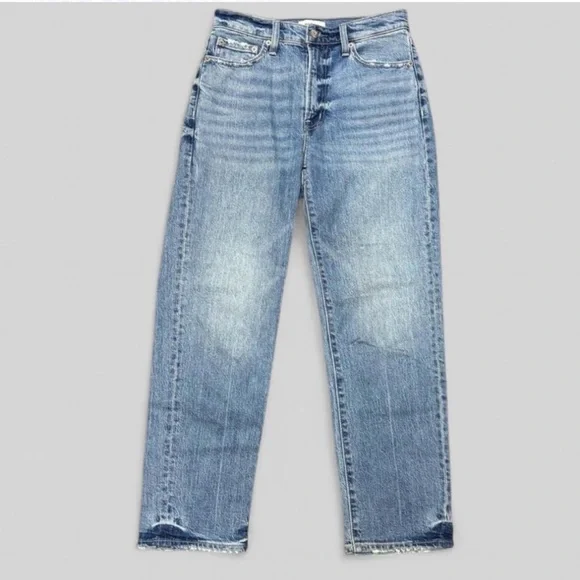 Pistola Charlie HR Straight Jeans | Rhythm Vintage Wash | Size 26 | Like New - Picture 2 of 9